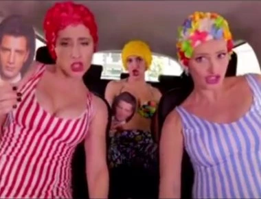 Βίντεο: Μ. Κωνσταντάκη, Ν. Μπουλέ, Ε. Σαμαρά στο πιο ξεκαρδιστικό carpool caraoke!